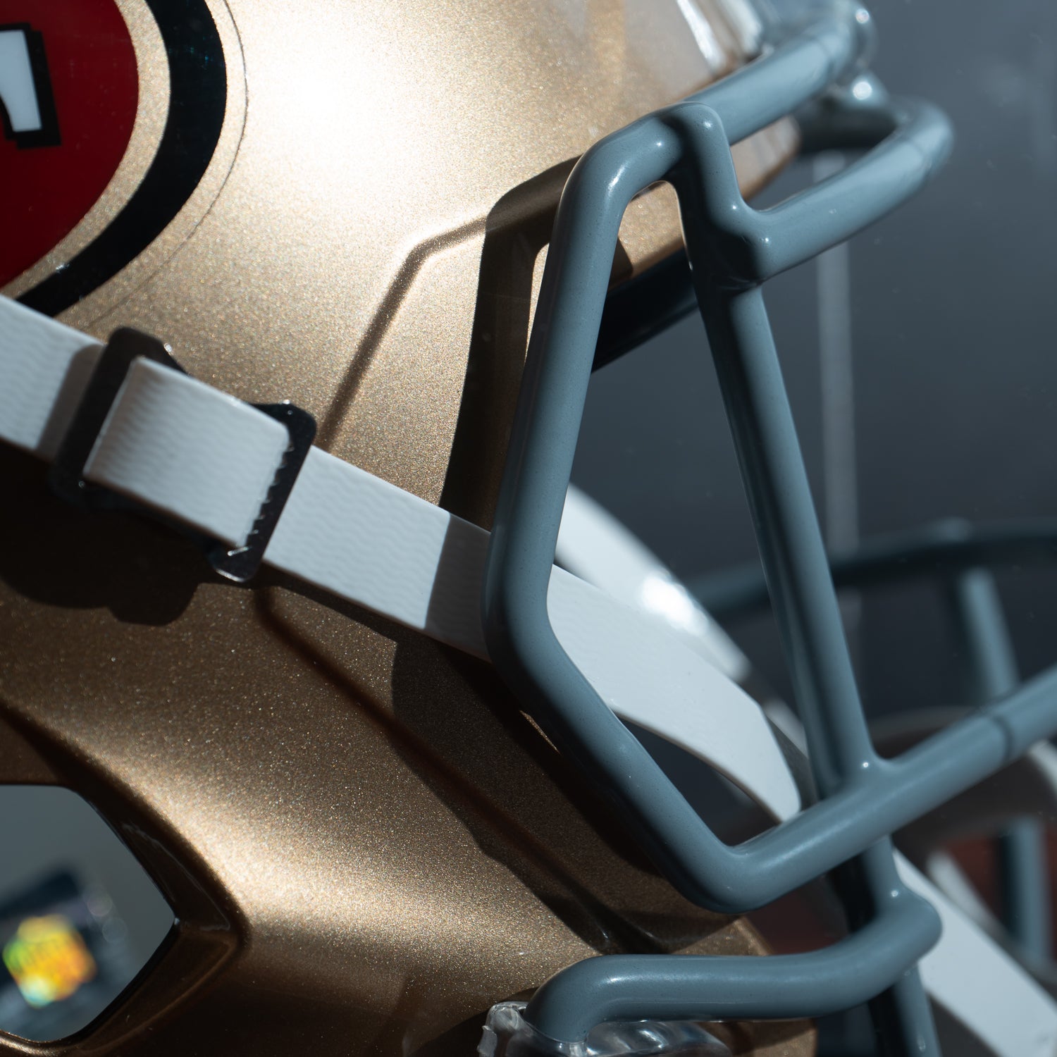 Casco Speed Réplica Firmado Brock Purdy- San Francisco 49ers